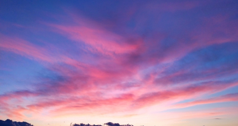SANTORINI: A COUPLET OF TWILIGHT SKY