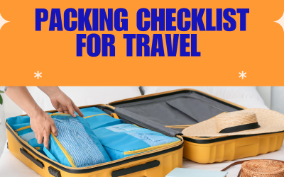 Packing Checklist for Travel India & Abroad